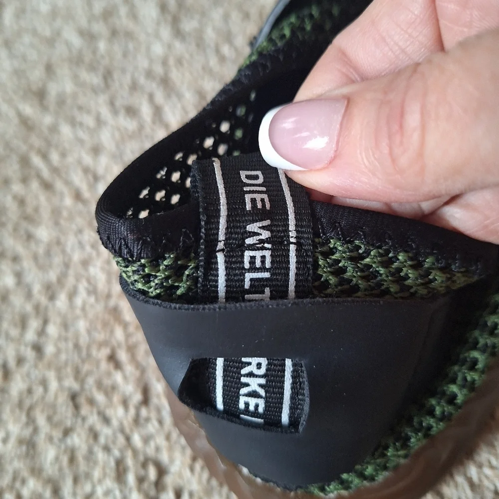 Adidas Die Weltmarke Mit Den 3 Stripes~Green/Black Sneakers Eur 42